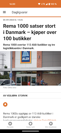 HandelsWatch Norge Screen 2