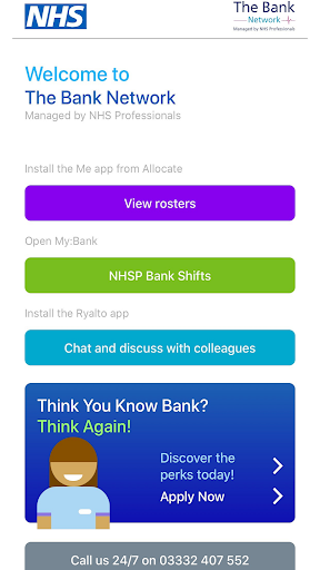 Android application The Bank Network screenshort