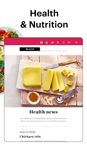 Screenshot of Good Food Magazine