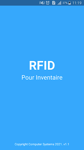 Android application CliniSys RFID screenshort