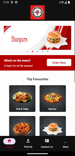 Android application Jaya's German Doner Ardrossan screenshort