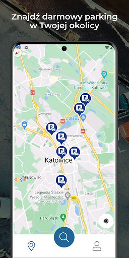 Android application Darmowy Parking Polska screenshort
