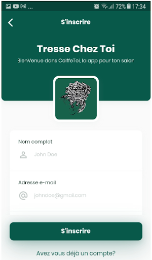 Tresse Chez Toi pour clients