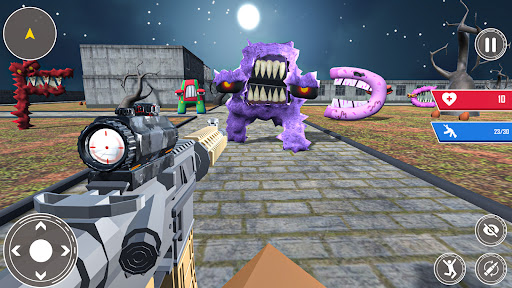 Android application Alphabet Monster Shooting game screenshort
