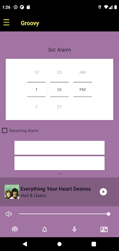 Android application Groovy94.1 screenshort