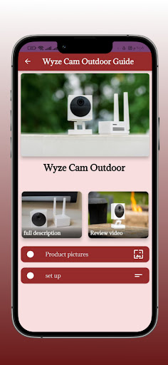 Wyze Cam Outdoor Guide Screen 3