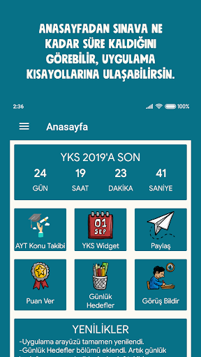 TYT Konu Takibi ve Sayaç Screen 2