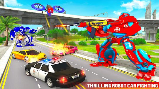 Police Dog Drone Robot Car For PC 3