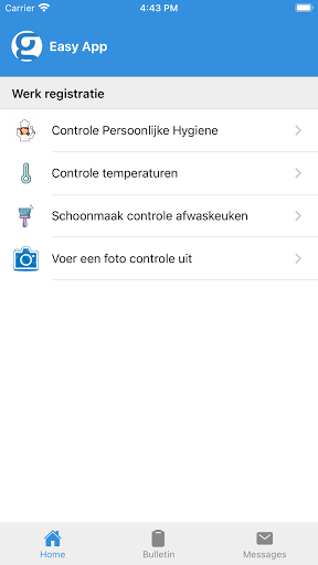 Android application Apperto screenshort