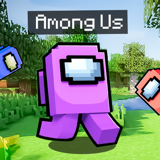 Among us Mods mcpe logo