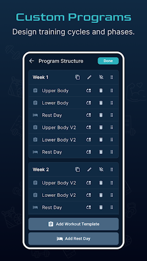 GymSet - Workout Log Tracker Screenshot 4 - AppWisp.com