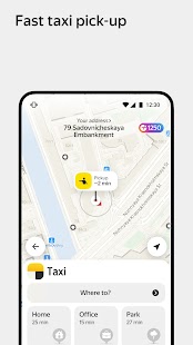 Yandex Go — taxi and delivery Schermata