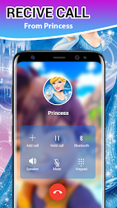 Princess fake video call