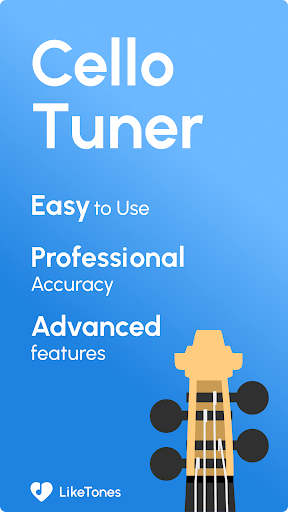 Screenshot of Cello Tuner - LikeTones