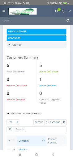 Tsukayu CRM Screen 2