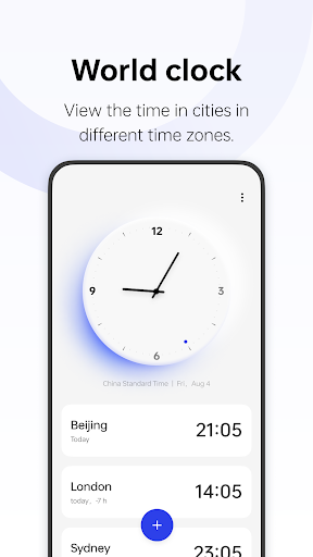 Screenshot of OneplusClock