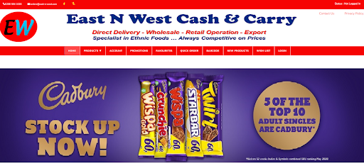 East N West Cash & Carry Ltd Screen 2