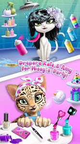 Captura 2 Cat Hair Salon Birthday Party android