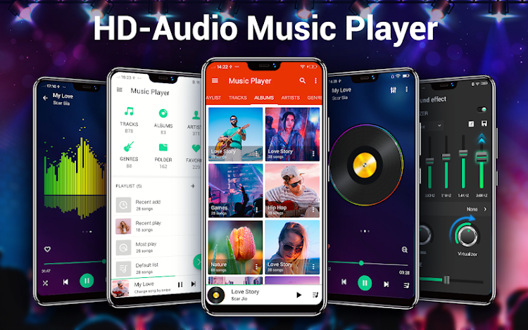 Music Player - MP3 Player & EQ - 6.7.5 - (Android)