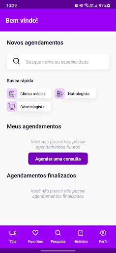 Android application Up Clin screenshort