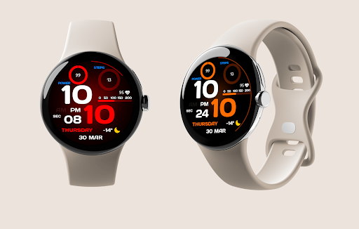 Digital Sport Color Watchface Screen 2