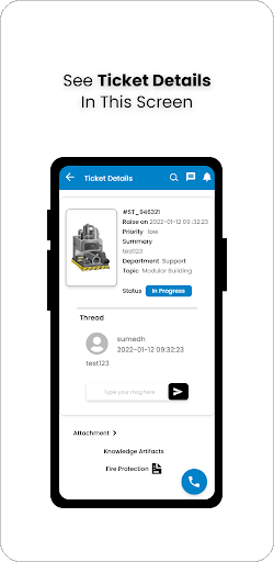Android application iSERV by ITHENA screenshort