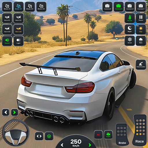 Logo Extreme City Car 3D Game 2025