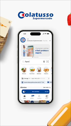 Android application Colatusso Supermercado screenshort