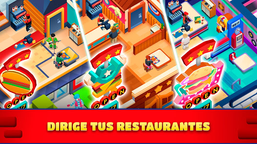 Captura 5 Idle Burger Empire Tycoon—Game android