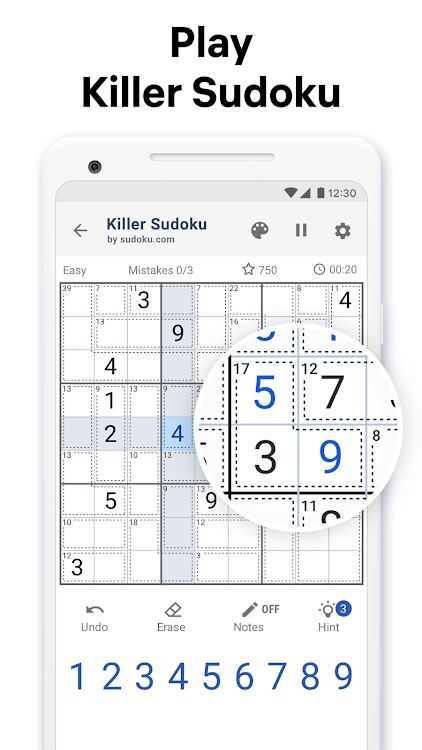 Killer Sudoku by Sudoku.com - 3.9.0 - (Android)