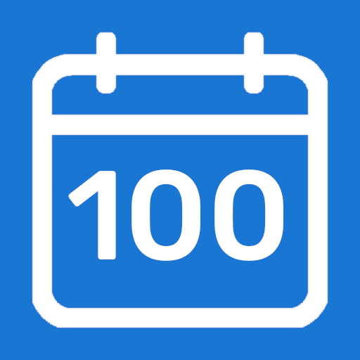 100 Days - Habits & Goals Logo