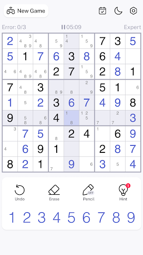 Sudoku screenshot 2