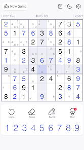 Screenshot 2 Sudoku - Classic Sudoku Game android