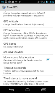 Fake GPS Go Location Spoofer Schermata
