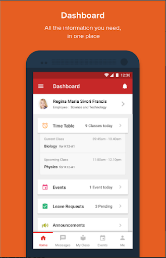 Mother Theresa Matric School Screen 3