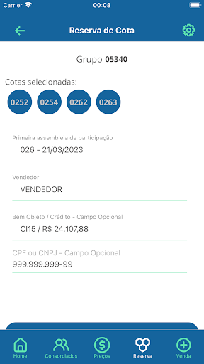 Consórcio Cical Screen 3