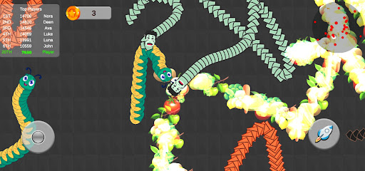 Snake Zone.io Hungry Slither Screen 2