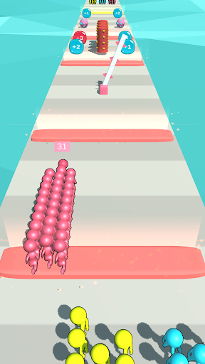 Crowd-Defense Pusher 3D Game