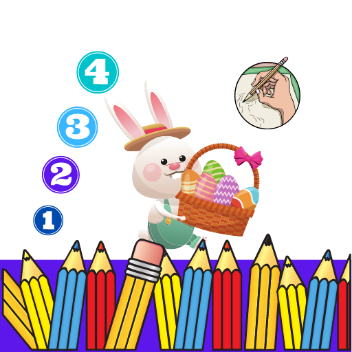 Easter Color by Number logo