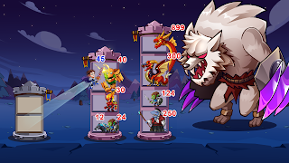 Hero Tower Wars - Merge Puzzle - Screenshot 1