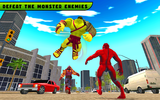 Incredible Monster City Hero Battle Mission 2021  screenshots 2