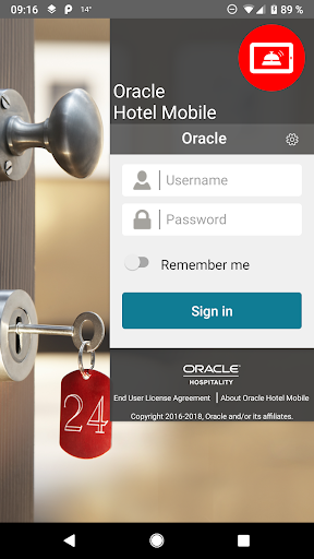 Screenshot of Hotel Mobile