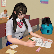 School Girl Life Simulator: High School Games