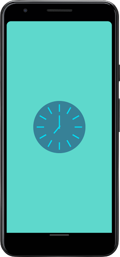 Android application Timer screenshort
