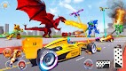 screenshot of Dragon Robot - Car Robot Game
