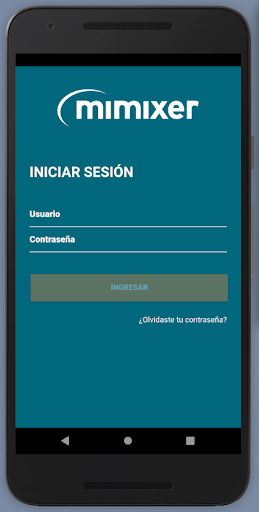 Android application MiMixer screenshort