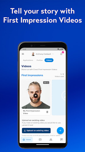 Android application Cnected screenshort
