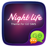 (FREE) GO SMS NIGHT LIFE THEME icon