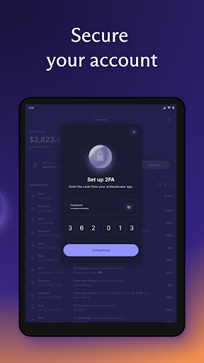 Screenshot of Proton Wallet: Secure Bitcoin
