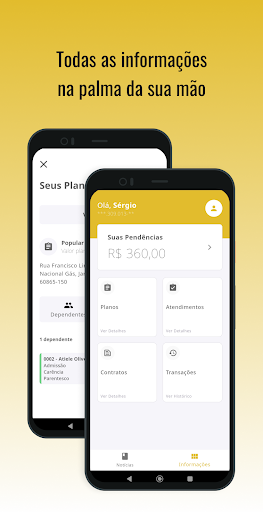 Plano Vida Nova Mobile Screen 2